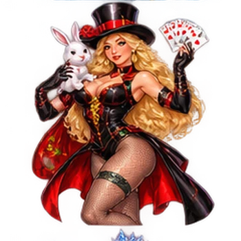 Ringmaster with a top hat